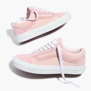 Madewell x Vans® Pink Suede Sneakers